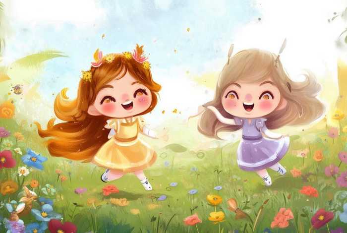 儿童故事金花银花 金花和银花的幼儿故事