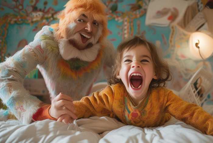 儿童睡前故事挠痒痒 - 儿童挑战挠痒痒