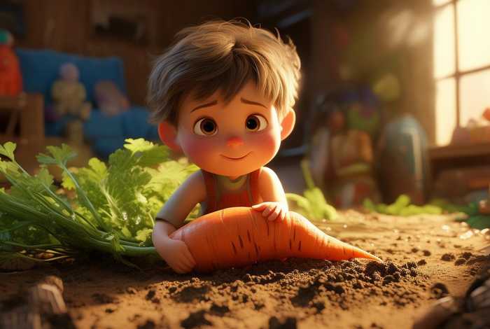 儿童故事睡前故事拔萝卜，睡前故事儿童拔萝卜完整版