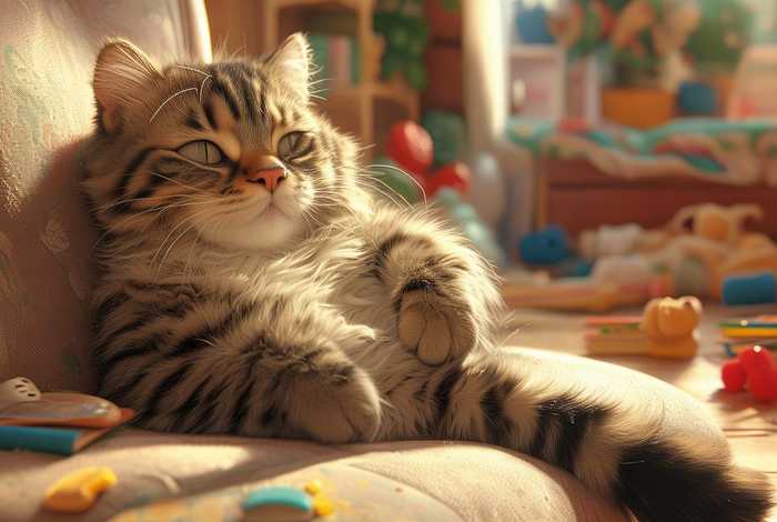 儿童故事懒惰的小猫 - 懒惰的小猫幼儿故事 儿童故事懒惰的小猫 - 懒惰的小猫幼儿故事