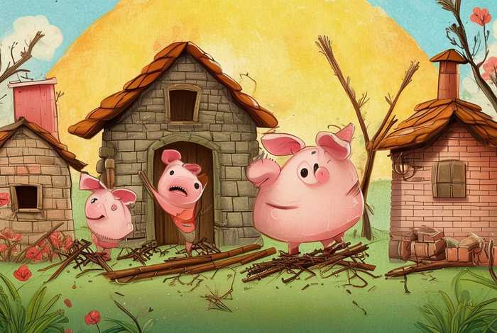 儿童故事三只小猪视频；幼儿故事三只小猪视频