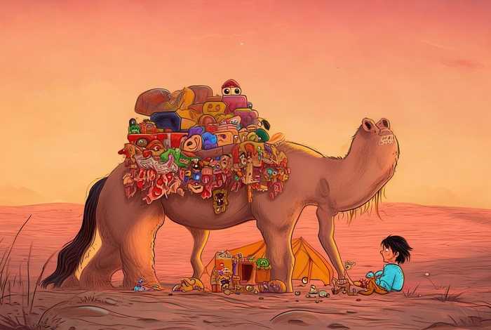 儿童睡前故事骆驼的故事 关于骆驼的睡前故事