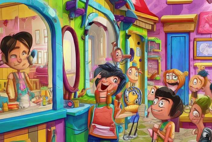 儿童故事理发师的故事 - 幼儿故事理发师的奇遇 儿童故事理发师的故事 - 幼儿故事理发师的奇遇