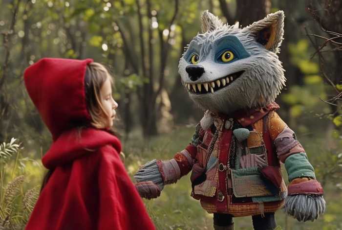 儿童故事小红帽与灰太狼 - 灰太狼与小红帽的故事 儿童故事小红帽与灰太狼 - 灰太狼与小红帽的故事