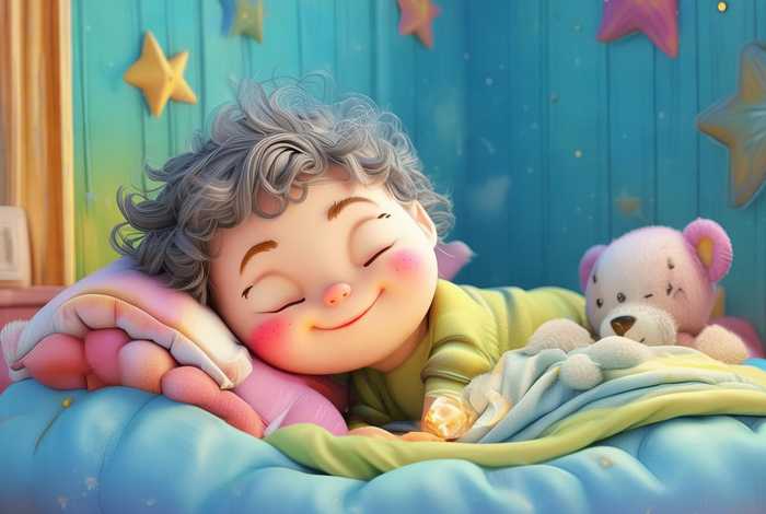 儿童睡觉图片卡通（儿童睡觉图片卡通可爱）