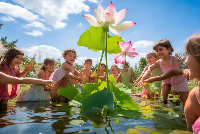 儿童故事荷花完整版、关于荷花的故事幼儿园