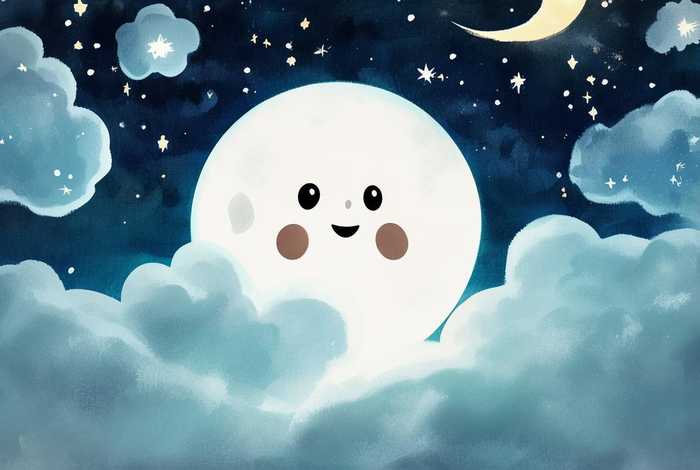 儿童故事书0-3岁月亮的故事、幼儿月亮的故事大全