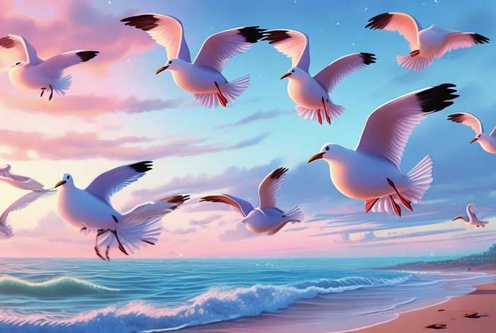 儿童睡前故事海鸥翻飞 海鸥的睡前故事 儿童睡前故事海鸥翻飞 海鸥的睡前故事