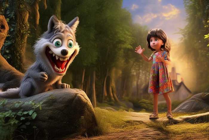 儿童故事大灰狼的故事 小儿故事大灰狼的故事