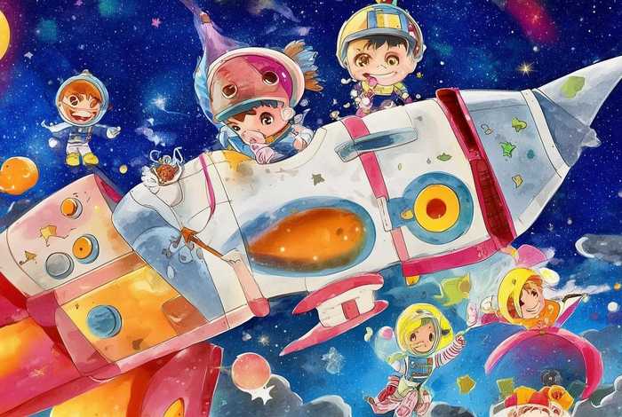 儿童故事宇航员上太空、幼儿园宇航员太空故事