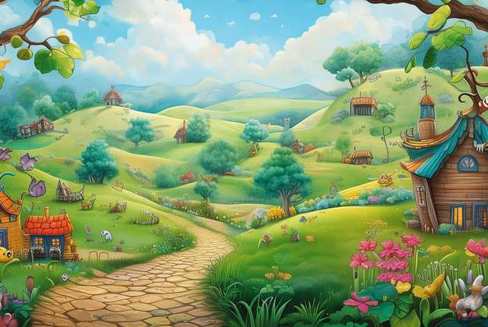 儿童故事背景视频素材无水印（幼儿故事背景视频）