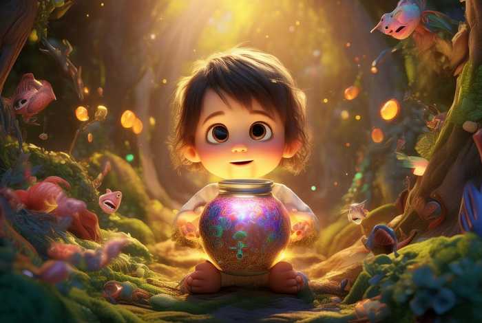 儿童故事神奇的水罐视频、神奇的水视频幼儿