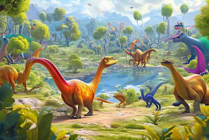 儿童动画片恐龙的故事，经典动画片大全集少儿恐龙的故事