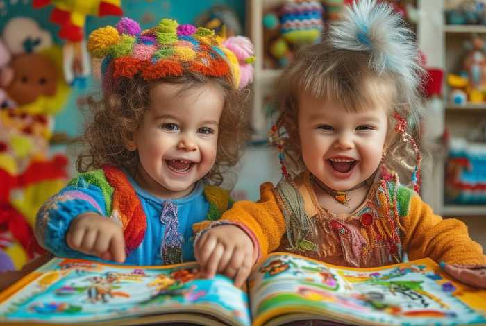 儿童故事表演双人、两人幼儿故事表演