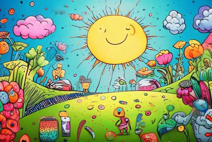 儿童绘画小故事带图 - 幼儿绘画小故事图画