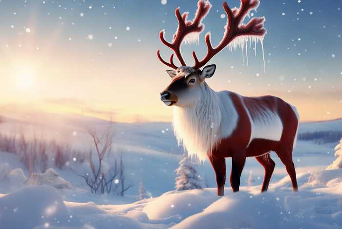 reindeer（reindeer are real绘本翻译）