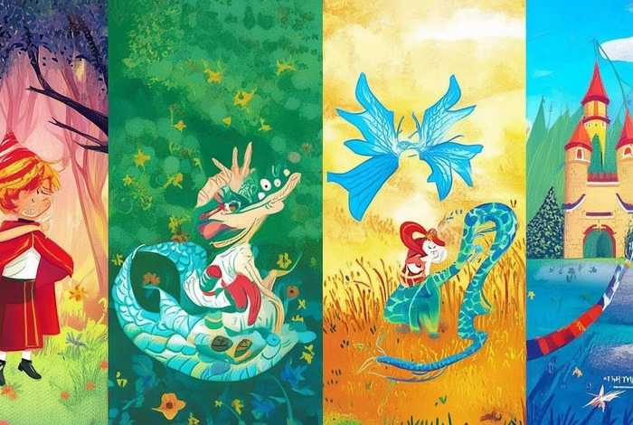 儿童故事四格连环画可打印 - 幼儿故事四格连环画