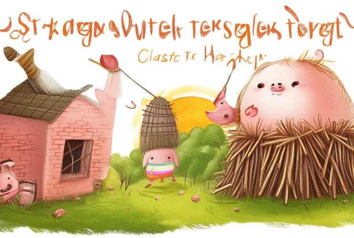 儿童三只小猪的故事英语汉语双讲；三只小猪的故事学英语