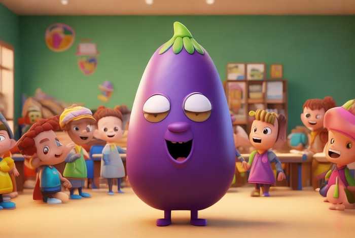 儿童故事茄子 - 幼儿园茄子的课程故事