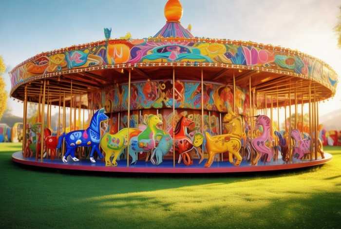 儿童乐园、儿童乐园要修建一个圆形旋转木马