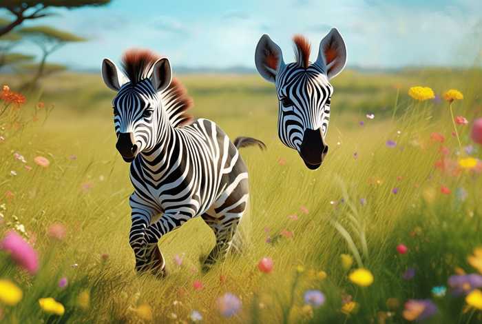 儿童斑马的故事，小斑马的故事幼儿故事