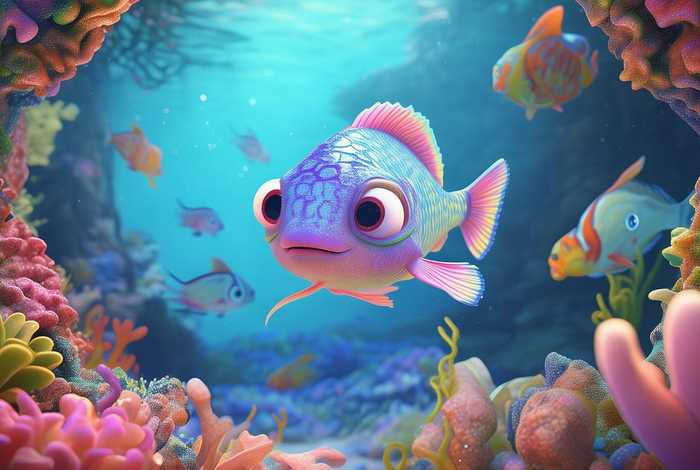 儿童睡前故事小鱼找朋友 - 幼儿故事小鱼找朋友