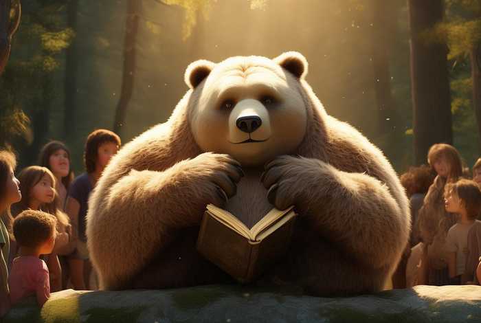 儿童故事大笨熊（大笨熊的故事）