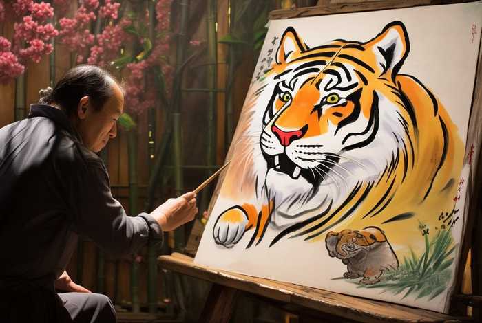 《画虎》（画虎不成反类犬是什么生肖？）