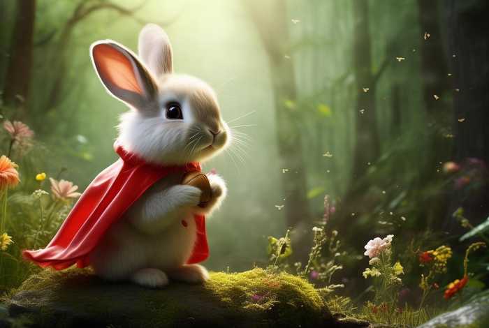 儿童故事聪明的小白兔 聪明的小白兔幼儿故事