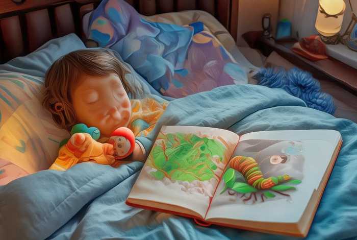 儿童睡前故事毛毛虫mp3 睡前故事书毛毛虫