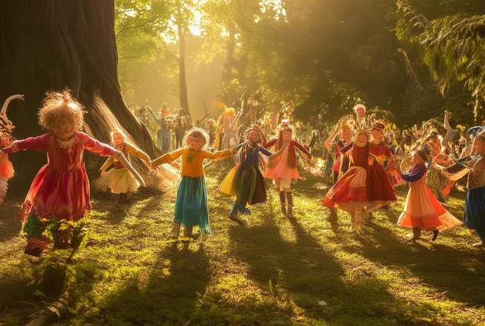 儿童森林舞会故事，幼儿森林舞会小故事