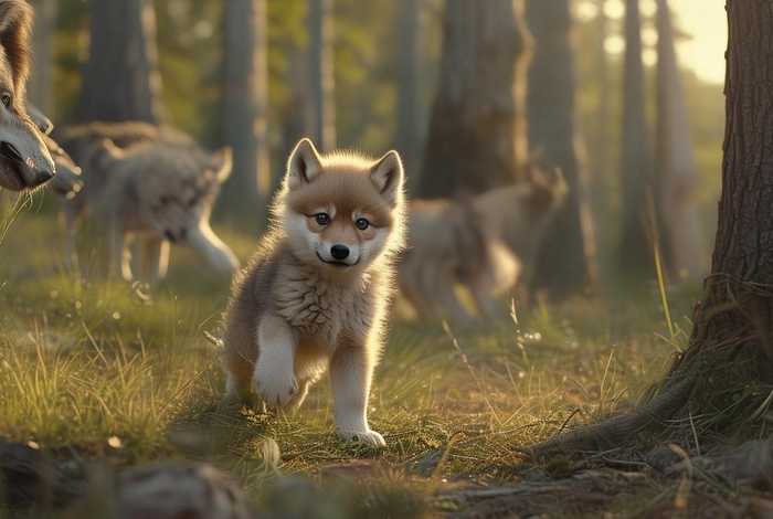 儿童狼的故事，狼的幼儿故事