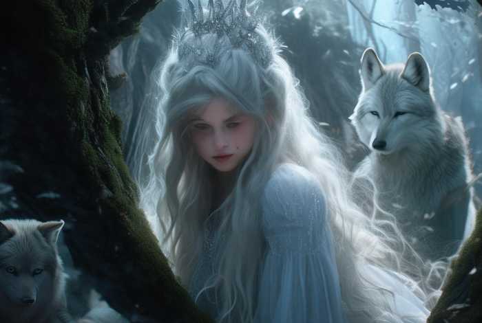 儿童故事狼人公主、睡前故事狼人的传说