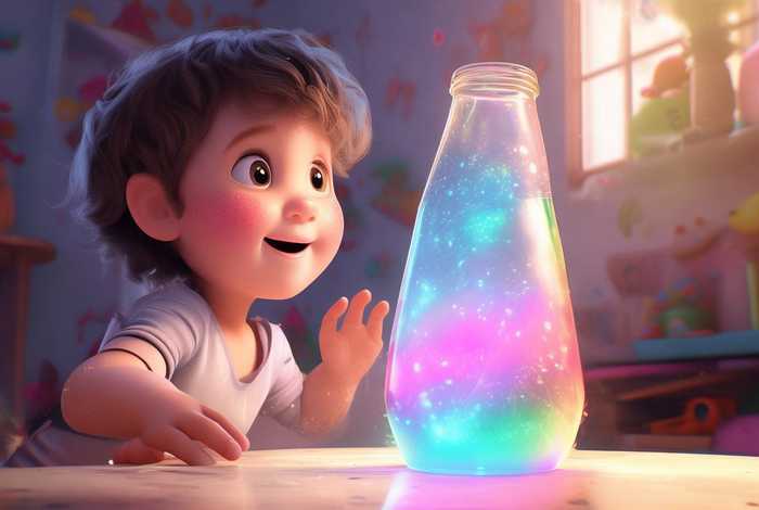 儿童故事牛奶，幼儿故事彩色牛奶