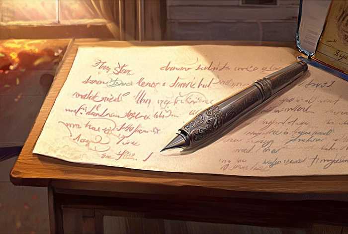 儿童故事钢笔字 钢笔的故事400字