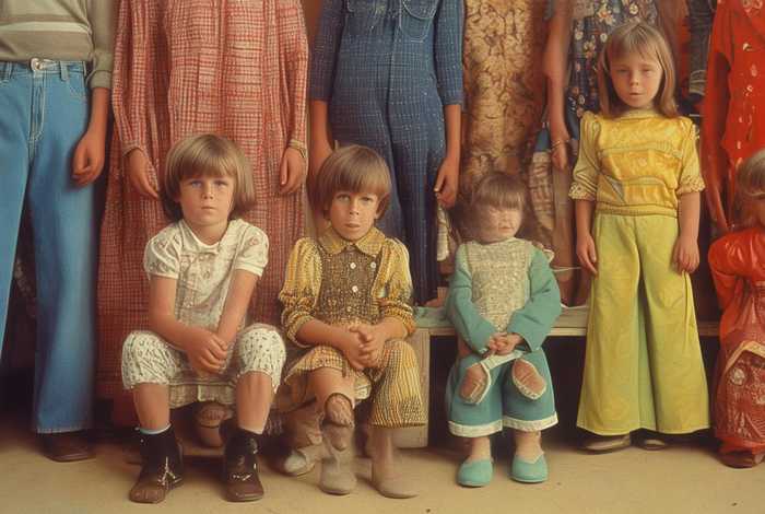 70年代的童装图片 70年代的童装图片欣赏