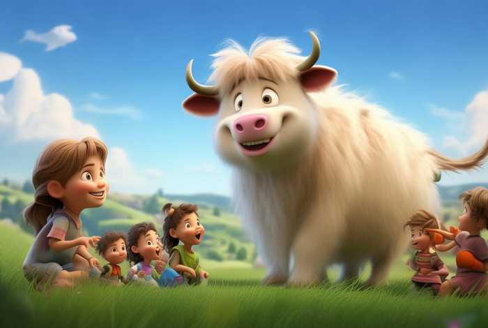 儿童关于牛的故事；关于牛的少儿故事