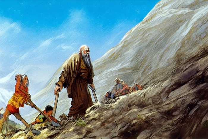 儿童成语故事愚公移山文字(成语故事愚公移山50字) 儿童成语故事愚公移山文字(成语故事愚公移山50字)