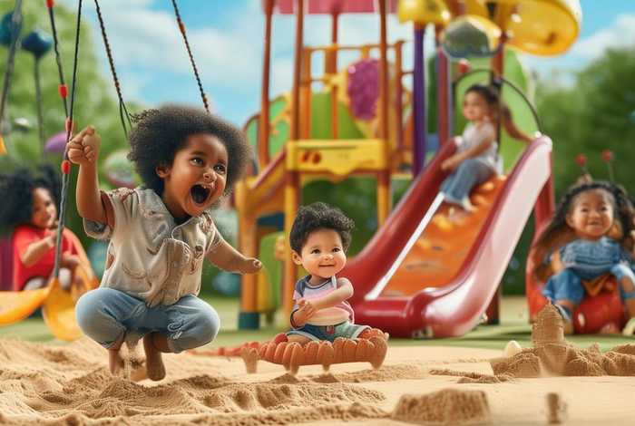 儿童游乐场绘本故事；游乐场的绘本故事