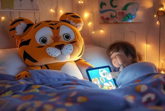 儿童睡前老虎故事视频（老虎故事睡前故事视频）
