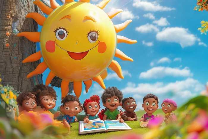儿童绘本故事太阳公公 - 太阳公公绘本故事原文