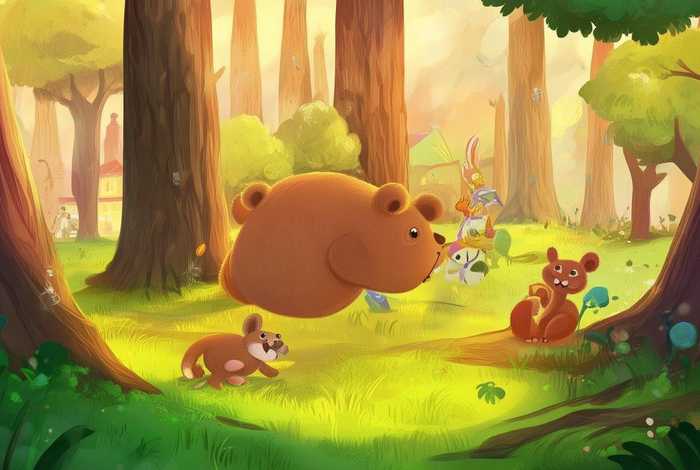 儿童熊出没的故事书，熊出没幼儿故事
