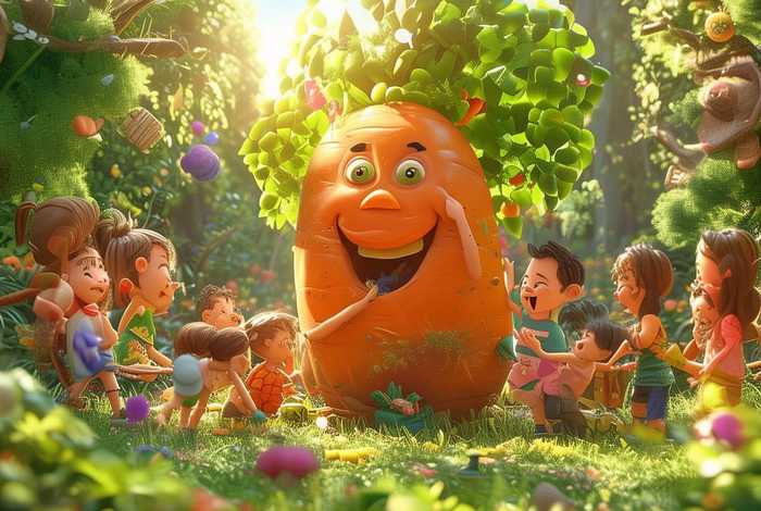 儿童有关胡萝卜的故事（跟胡萝卜有关的故事）