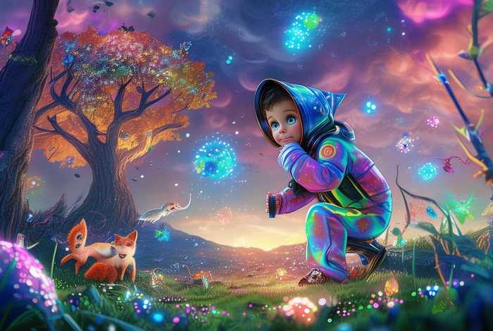 儿童科学幻想绘画作品创意说明300字；儿童科学幻想绘画作品创意说明300字怎么写