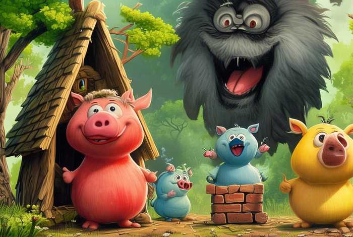 儿童故事大全视频三只小猪 幼儿故事视频三只小猪