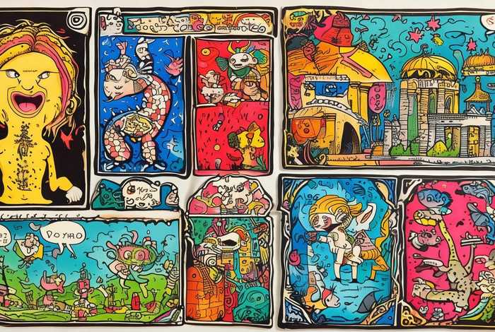 儿童手绘神话连环画作品（儿童手绘神话连环画作品大全）