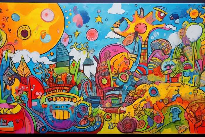 儿童创意绘画作品，儿童创意绘画作品欣赏