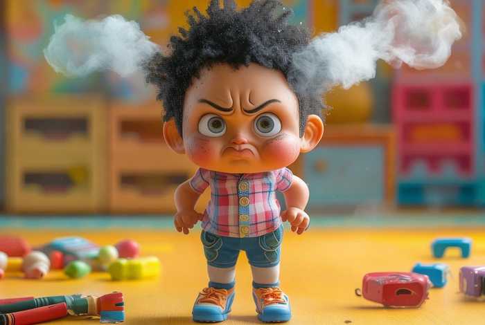 儿童故事生气的后果 - 生气的幼儿故事