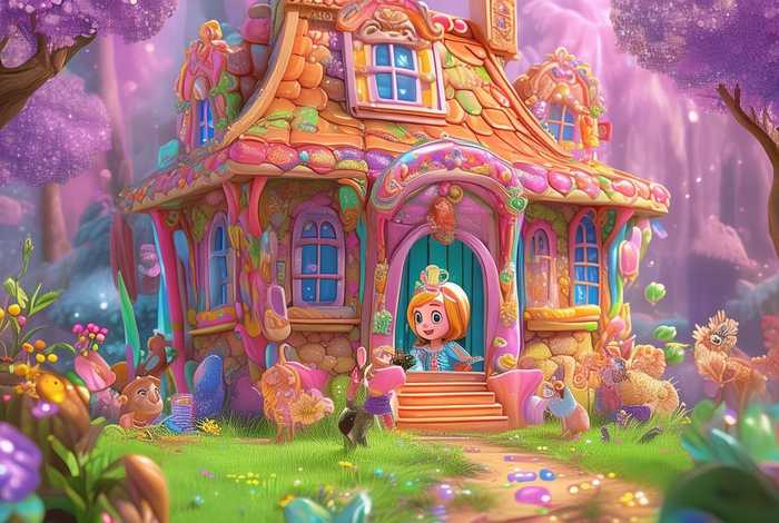 儿童故事免费听糖果屋，糖果屋幼儿故事