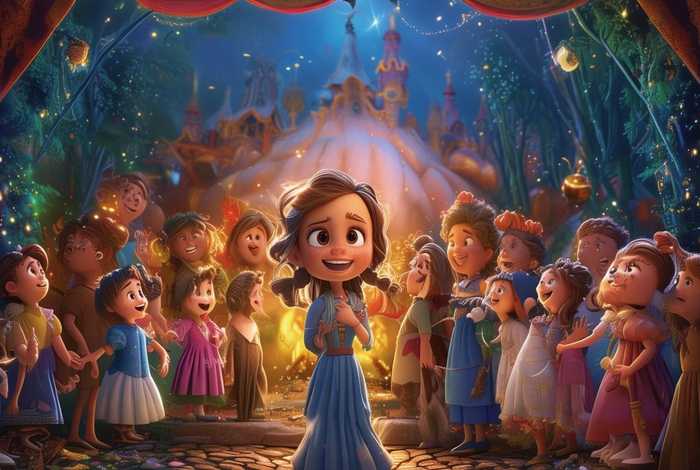 儿童表演灰姑娘的故事（少儿灰姑娘的故事）